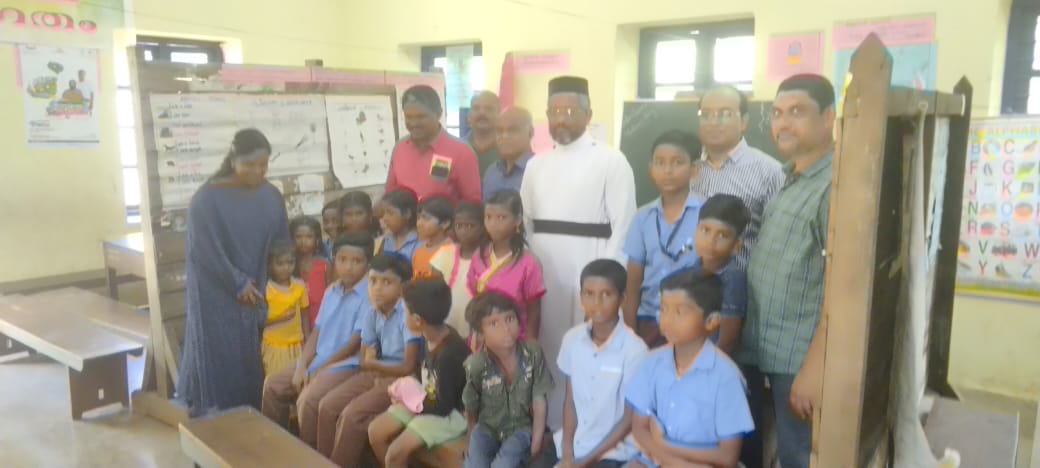 Good Samaritan Charity visit and Educational support to Schools in Sabarimala forest during first week of June 2023